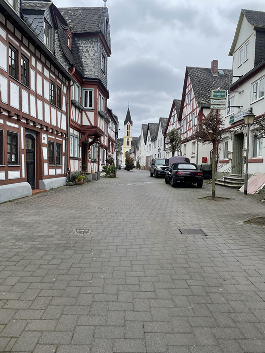 Fachwerkhäuser in Osterspai