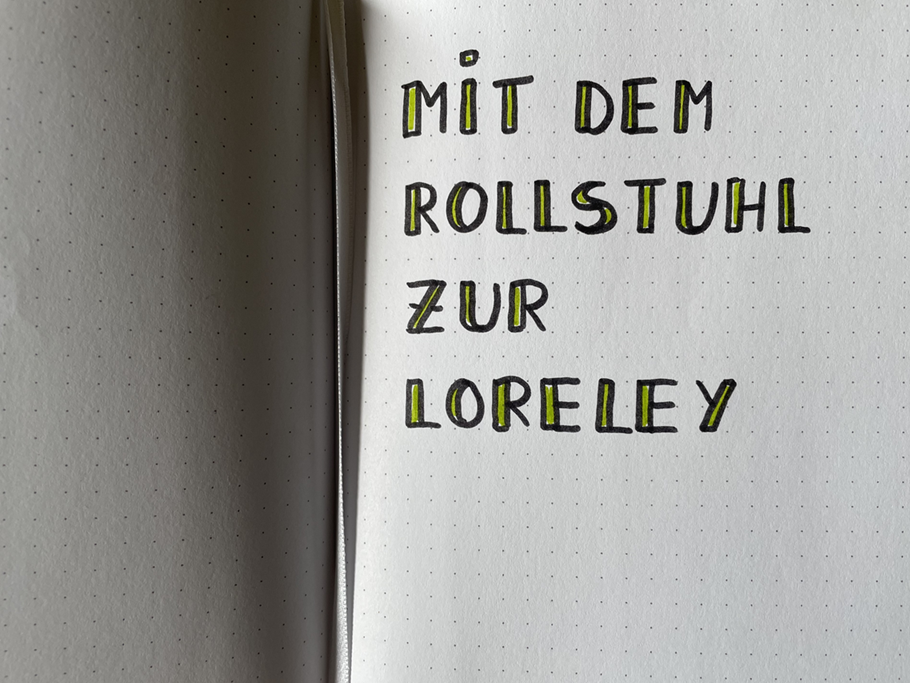 Mit dem Rollstuhl zur Loreley